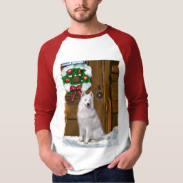 T-shirt Presentes de Natal para Samoyed