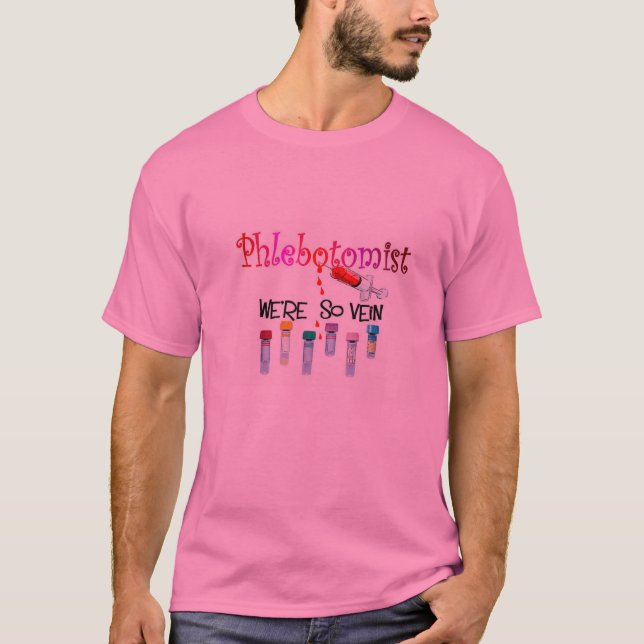 T-shirt Presentes de Phlebotomist (Frente)