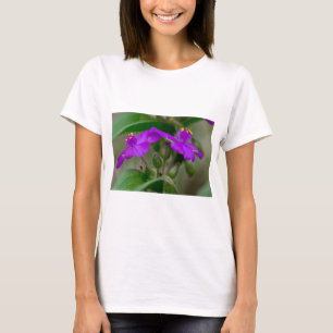 T-shirt Presentes de Roupas de Gêmeas de Flor Silvestre Tr