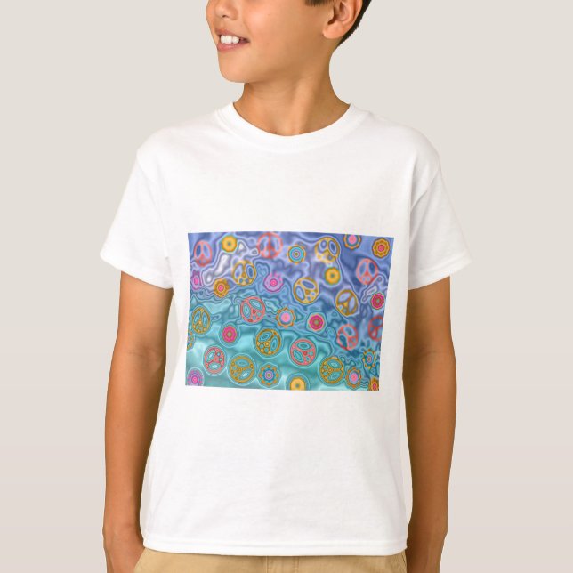 T-shirt Presentes de Roupas Ondas do Oceano Pacífico dos A (Frente)