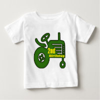 Presentes de segundo aniversário do trator