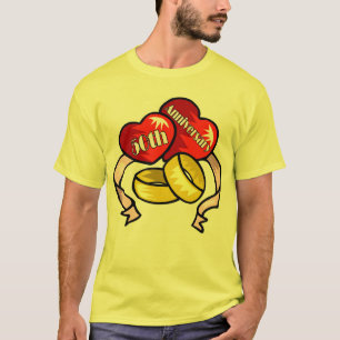 T-shirt Presentes do 50º aniversário de casamento