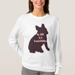 T-shirt Presentes do buldogue francês BFF