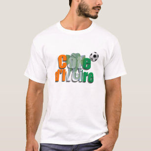 T-shirt Presentes do futebol de Les Éléphants do futebol