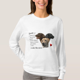 T-shirt Presentes do Labrador Retriever