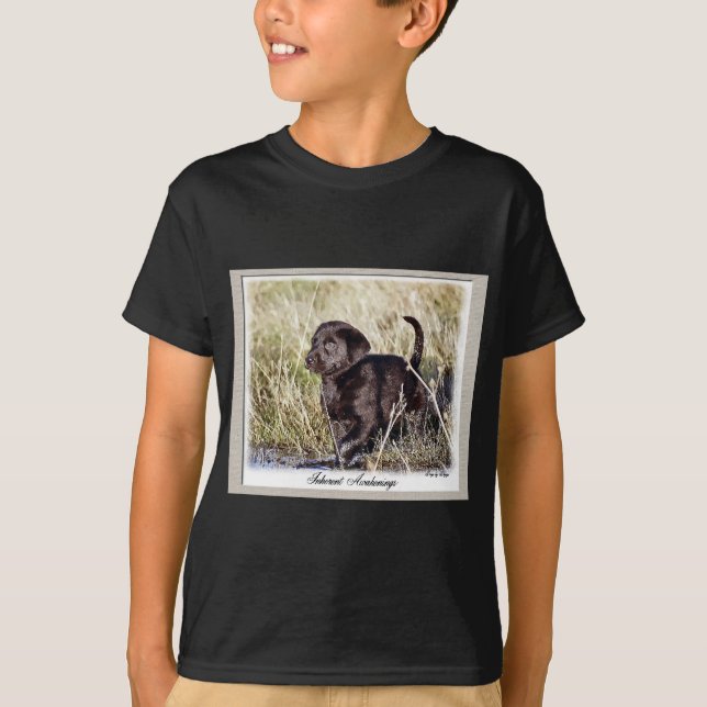 T-shirt Presentes do Labrador Retriever (Frente)