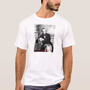 T-shirt Presentes e Cartões com Citação de Dostoiévski "De