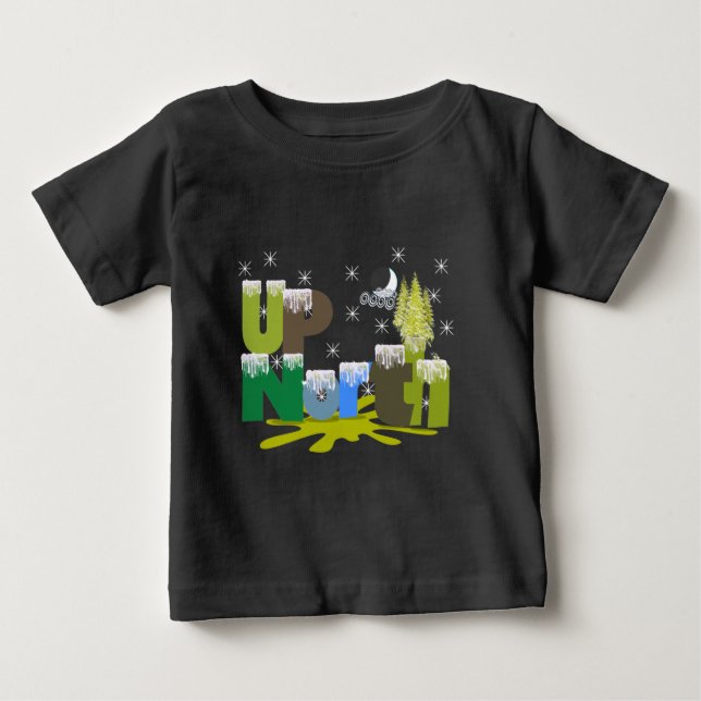 T-shirt Presentes e Roupas UpNorth (Frente)