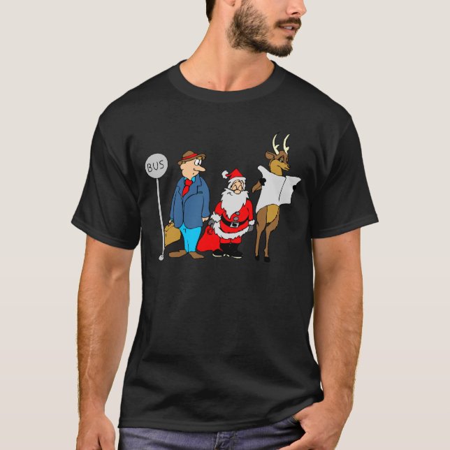 T-shirt Presentes engraçados do Natal (Frente)