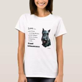 T-shirt Presentes Giant Schnauzer