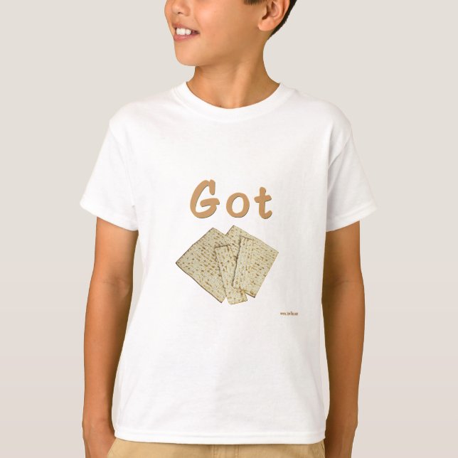 T-shirt Presentes obtidos do Passover do Matzoh (Frente)