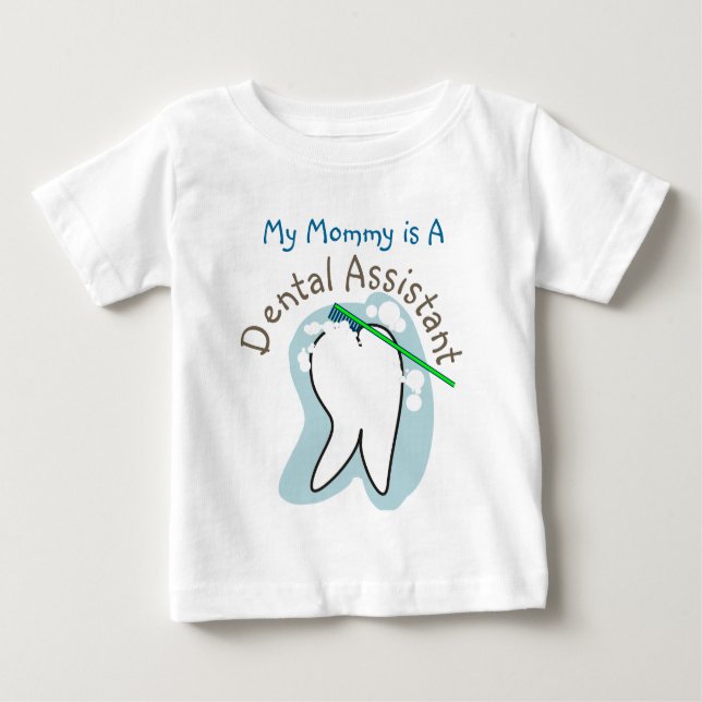 T-shirt Presentes originais do assistente dental (Frente)