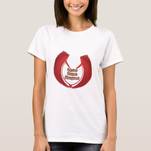 T-shirt Presentes Retro Red Hakuna Matata mostram algum re