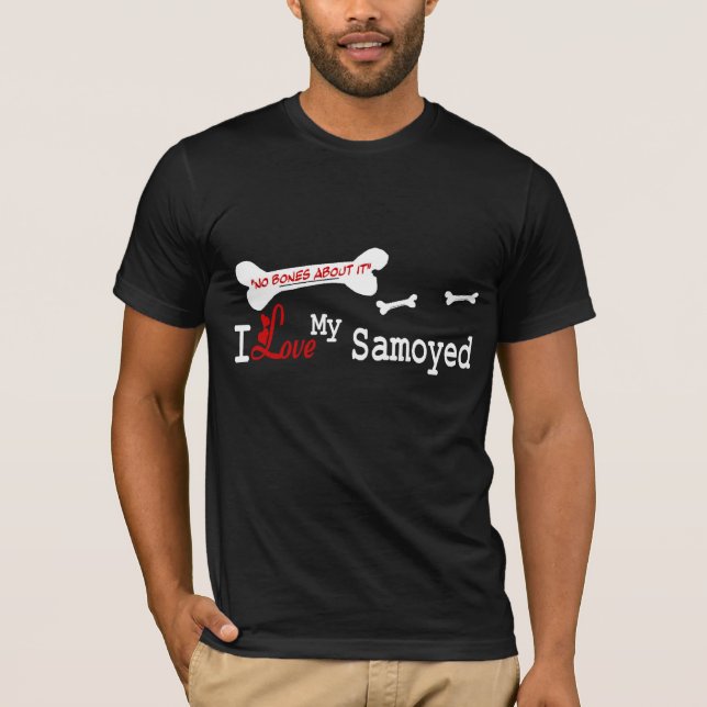 T-shirt Presentes Samoyed (Frente)