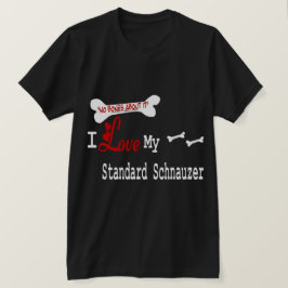 T-shirt Presentes Standard Schnauzer