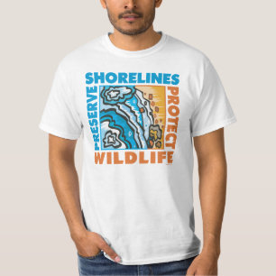 T-shirt Preservar Shorelines - Proteger Wildife