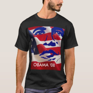 T-SHIRT PRESIDENTE 2008 MUDANÇA REAL DE BARACK OBAMA