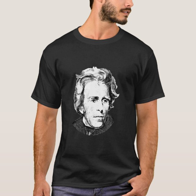 T-shirt Presidente Andrew Jackson (Frente)