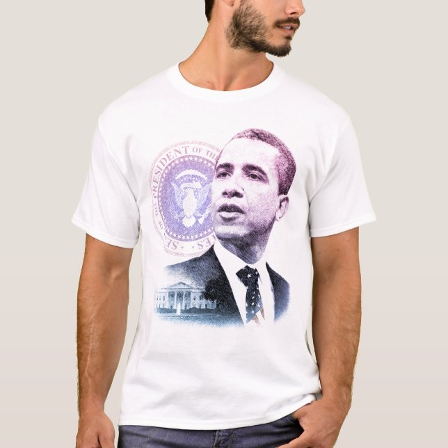 T-shirt Presidente Barack Obama (Frente)