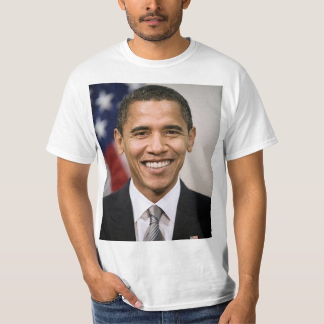 T-shirt Presidente Barack Obama 2012 (Frente)