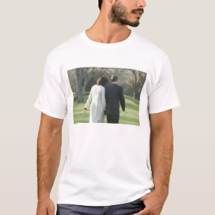 T-shirt Presidente Barack Obama e Primeira-Dama Michelle