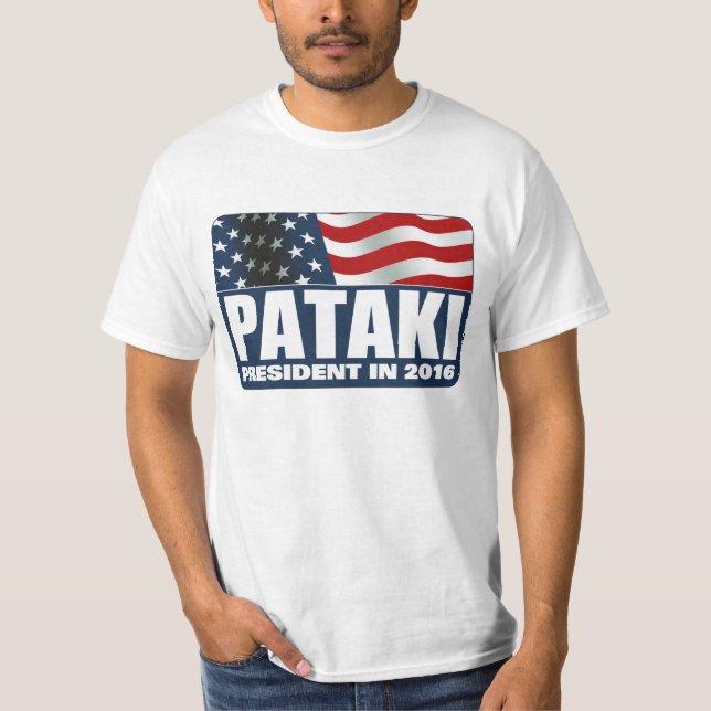 T-shirt Presidente de George Pataki em 2016 (Frente)