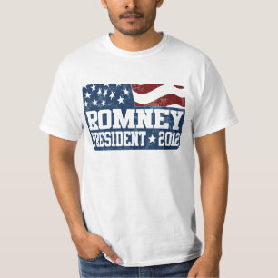 T-shirt Presidente de Mitt Romney em 2012