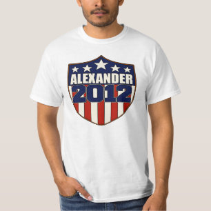 T-shirt Presidente de Stewart Alexander em 2012