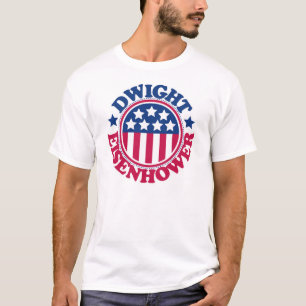 T-shirt Presidente Dwight Eisenhower dos E.U.