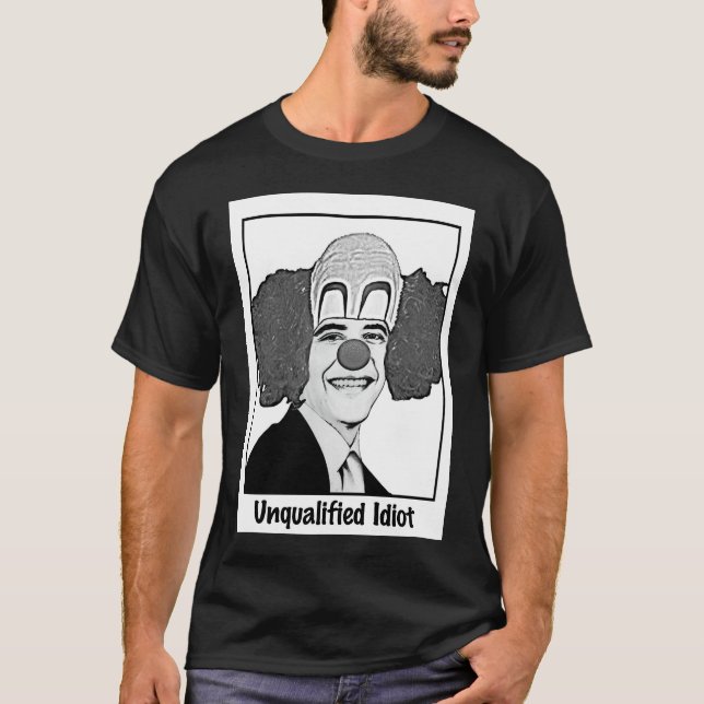 T-shirt Presidente Incompetente Idiota (Frente)