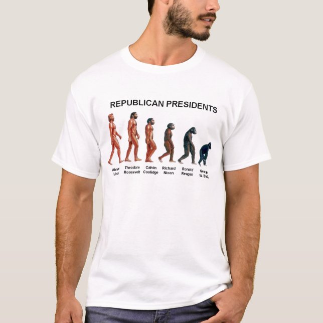 T-SHIRT PRESIDENTES REPUBLICANOS (Frente)