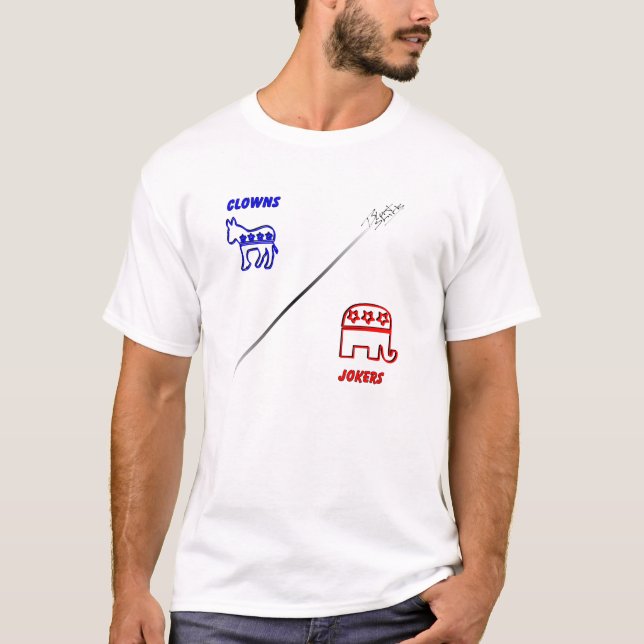 T-shirt Preso no meio (Frente)