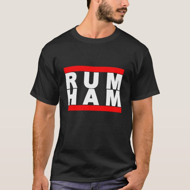 T-shirt Presunto do rum (Frente)