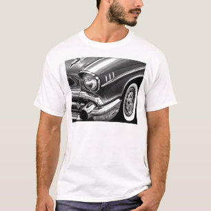 T-shirt Preto 1957 & branco do Bel Air de Chevrolet