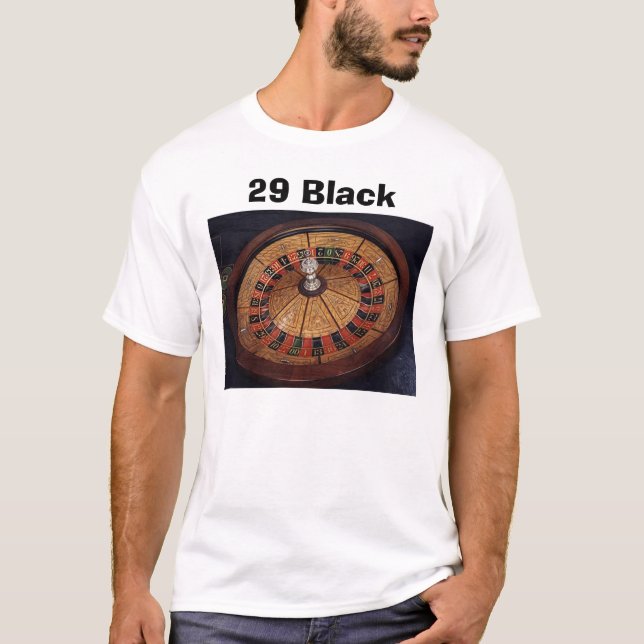 T-shirt preto 29 (Frente)
