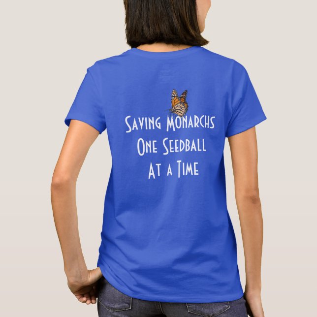 T-shirt preto com logotipo (Verso)