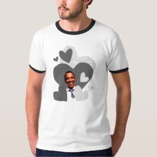 T-shirt preto da campainha dos homens da colagem