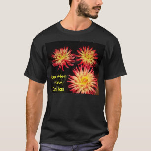 T-shirt preto da dália