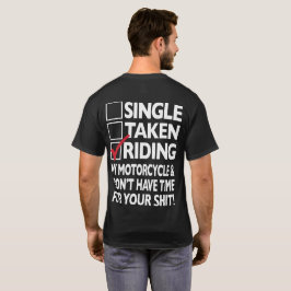 T-shirt preto da equitação dos homens clássicos