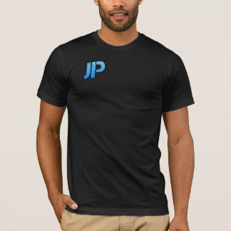 T-shirt preto das produções de Jaredible