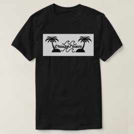 T-shirt preto de CruizeTown