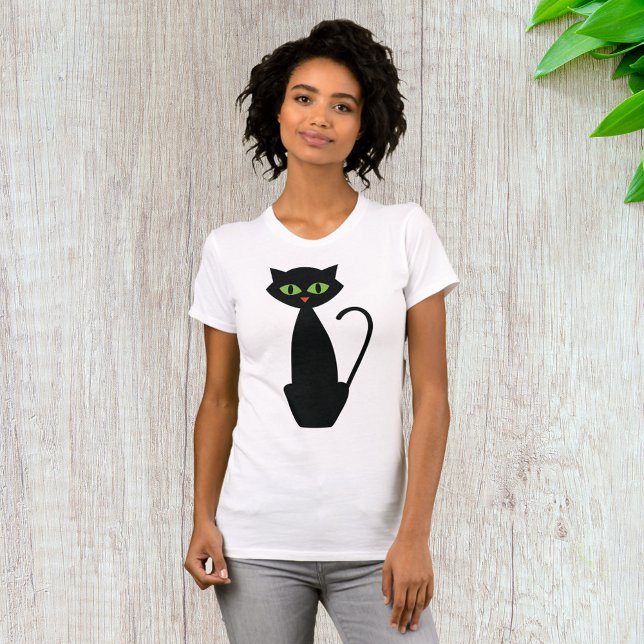 T-Shirt Preto de Olho Verde (Criador carregado)