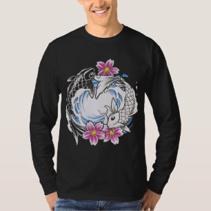 T-shirt preto de Yin Yang