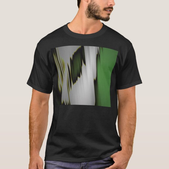 T-shirt preto do "Anime" - (Frente)