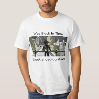 T-shirt preto do arqueólogo