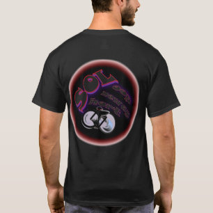 T-shirt preto do solenóide