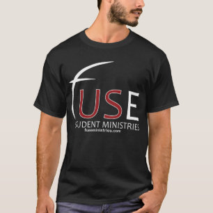T-shirt preto dos ministérios do estudante do