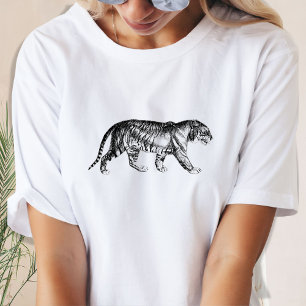 T-Shirt Preto e Branco