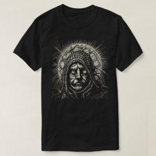T-Shirt Preto e Branco