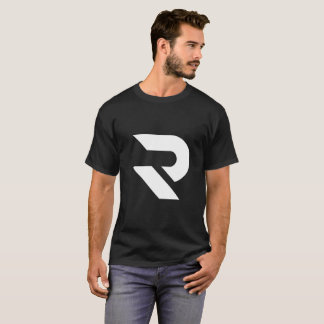 T-shirt preto e branco de RumaTube